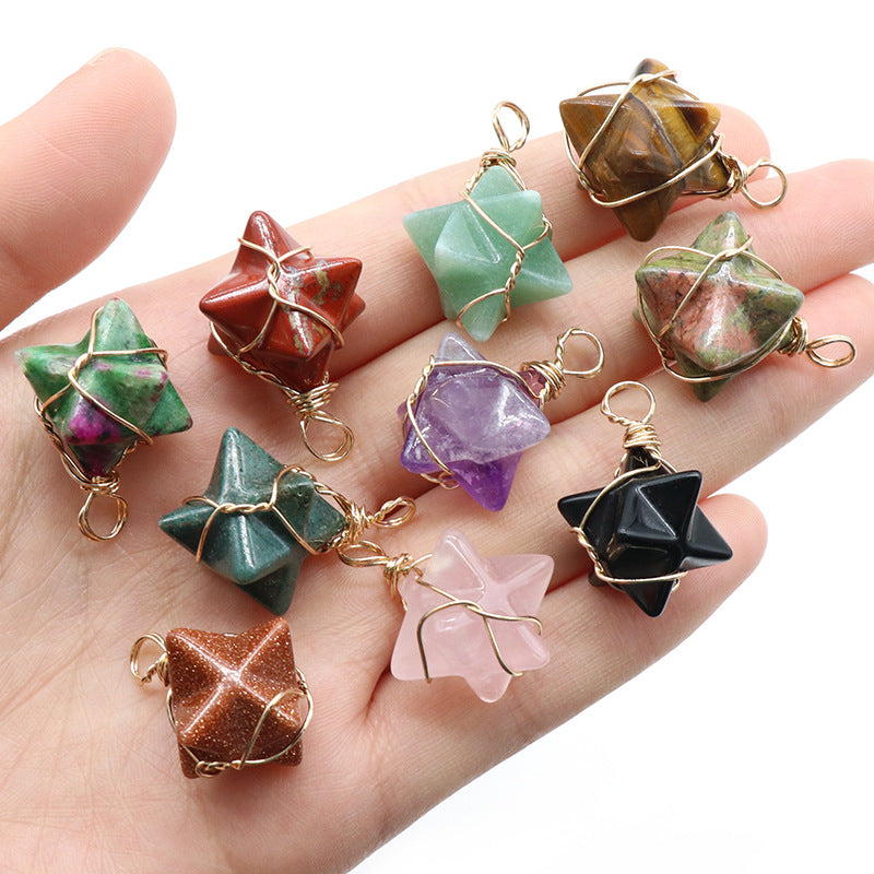 Merkaba star store necklace