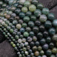 Moss Agate Loose Bead Strand