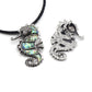 Abalone Shell Seahorse Brooch/Pendant