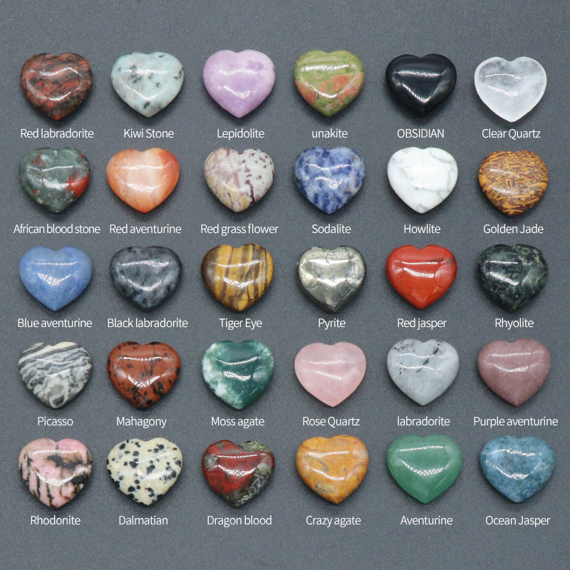 20MM Heart Shaped Stone