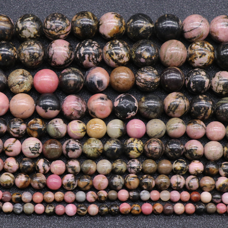 Rhodonite Loose Bead Strand