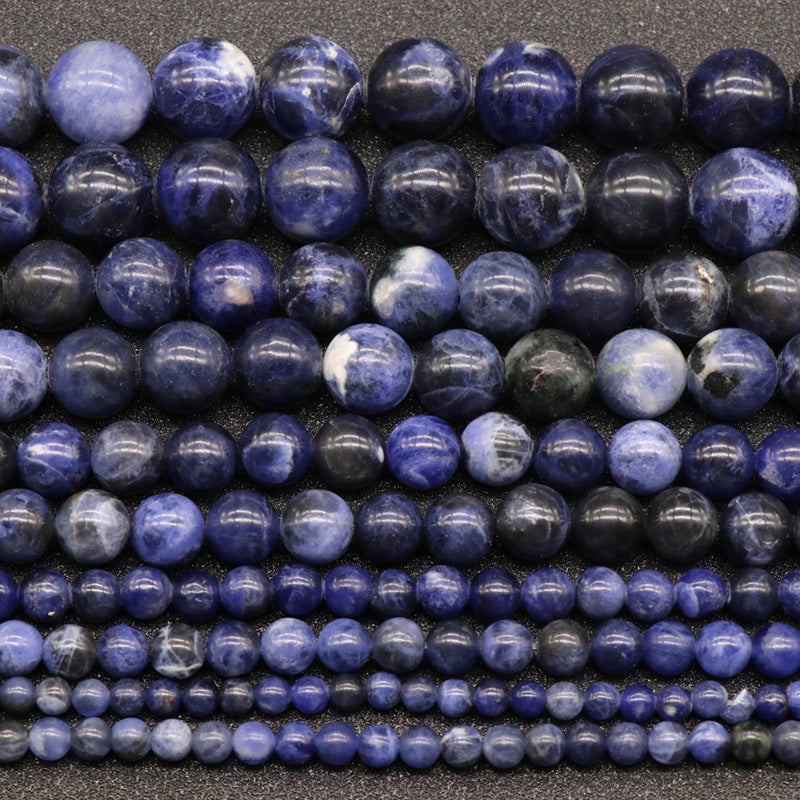 Blue Sodalite Loose Bead Strand