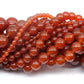 Red Agate Loose Bead Strand