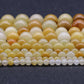 Yellow Jade Loose Bead Strand