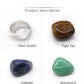 Chakra Tumble&Resin Chakra Pyramid Set