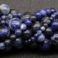 Blue Sodalite Loose Bead Strand