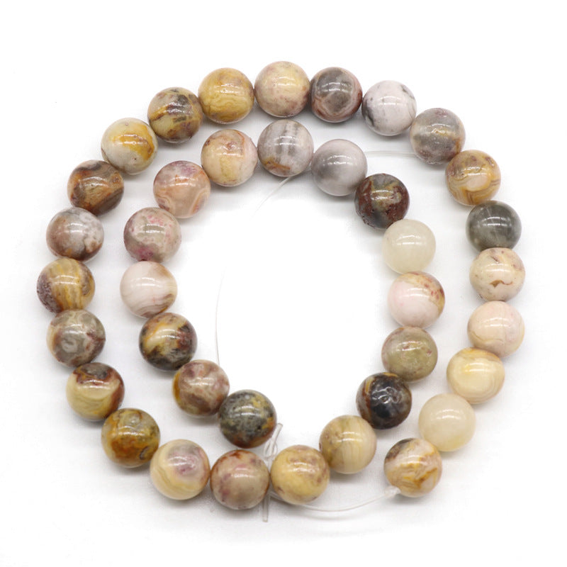 Crazy Lace Agate Loose Bead Strand