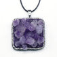 Amethyst Cluster Necklace