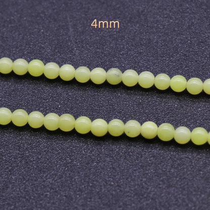 Chinese Serpentine Loose Bead Strand