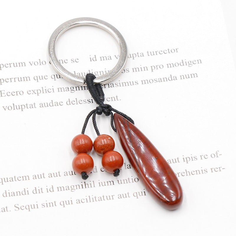 Crystal Tear Drop Keychain