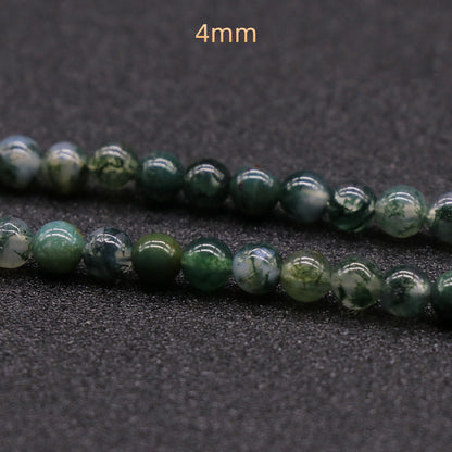 Moss Agate Loose Bead Strand