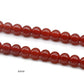 Red Agate Loose Bead Strand