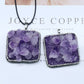 Amethyst Cluster Necklace