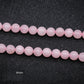 Rose Quartz Loose Bead Strand