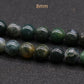 Moss Agate Loose Bead Strand