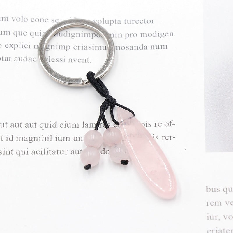 Crystal Tear Drop Keychain