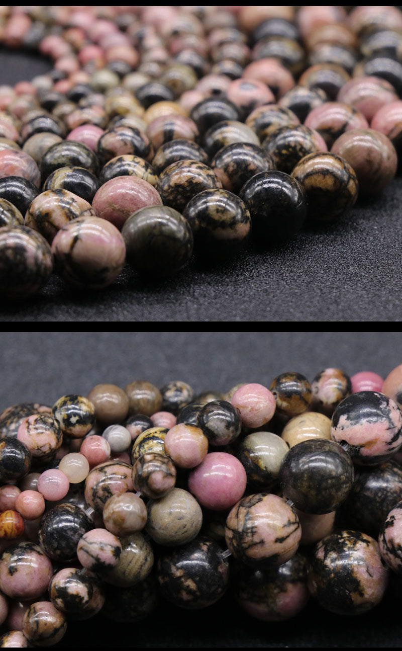 Rhodonite Loose Bead Strand