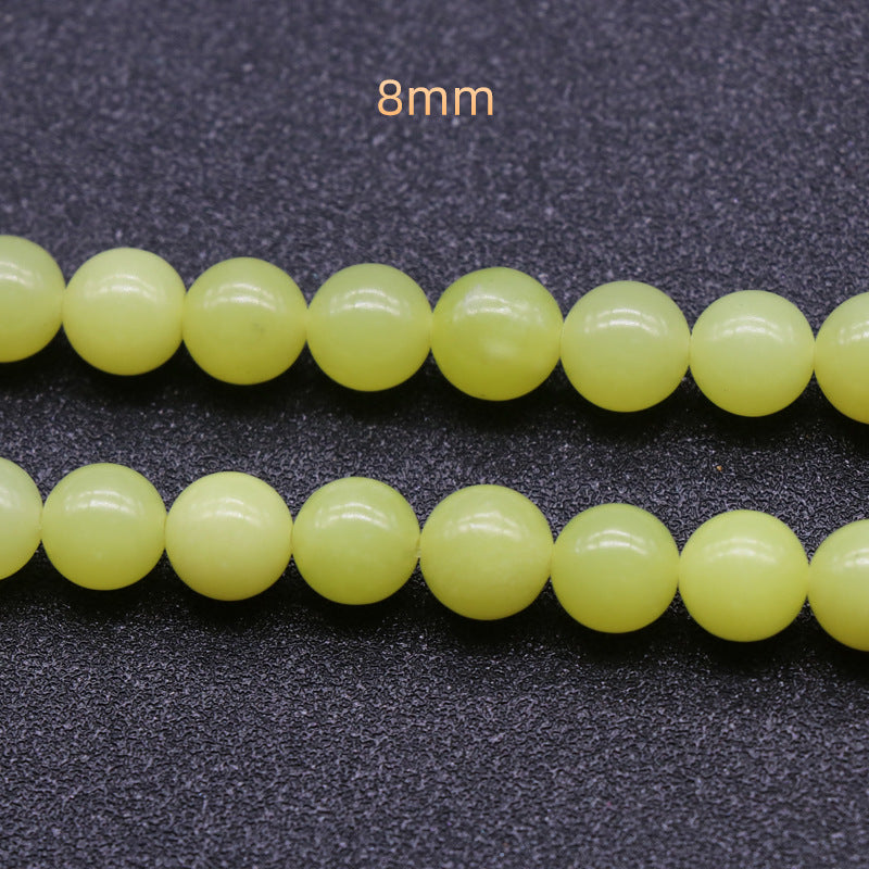 Chinese Serpentine Loose Bead Strand