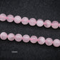 Rose Quartz Loose Bead Strand