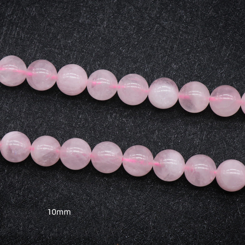 Rose Quartz Loose Bead Strand