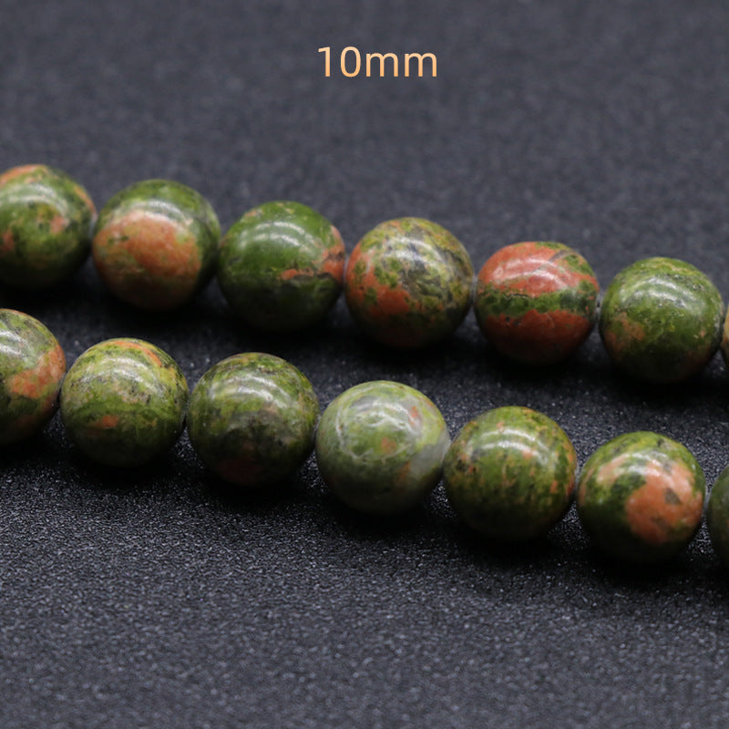 Unakite Loose Bead Strand