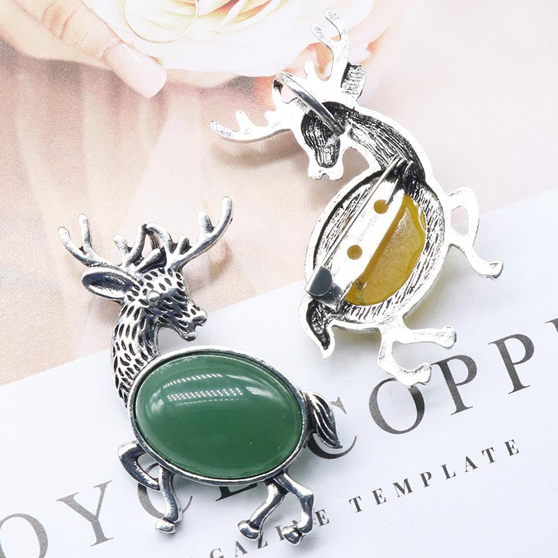 Deer Brooch&Pendant