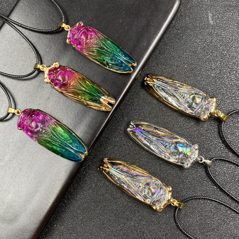 Melting Cicada Necklace