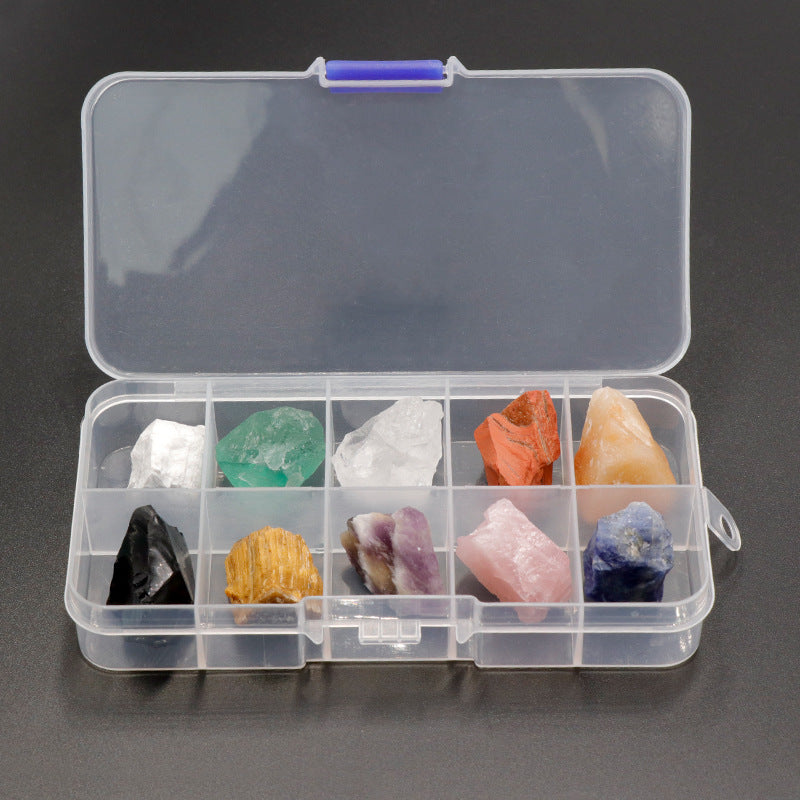 10 PCs Crystal Raw Set