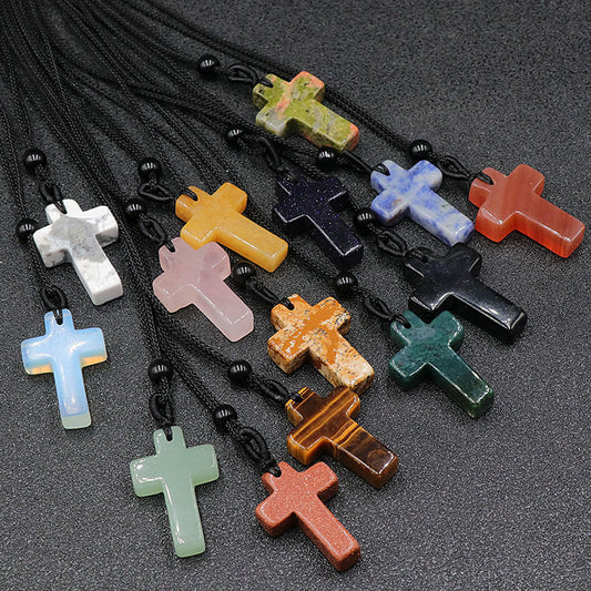 Crystal Cross Necklace