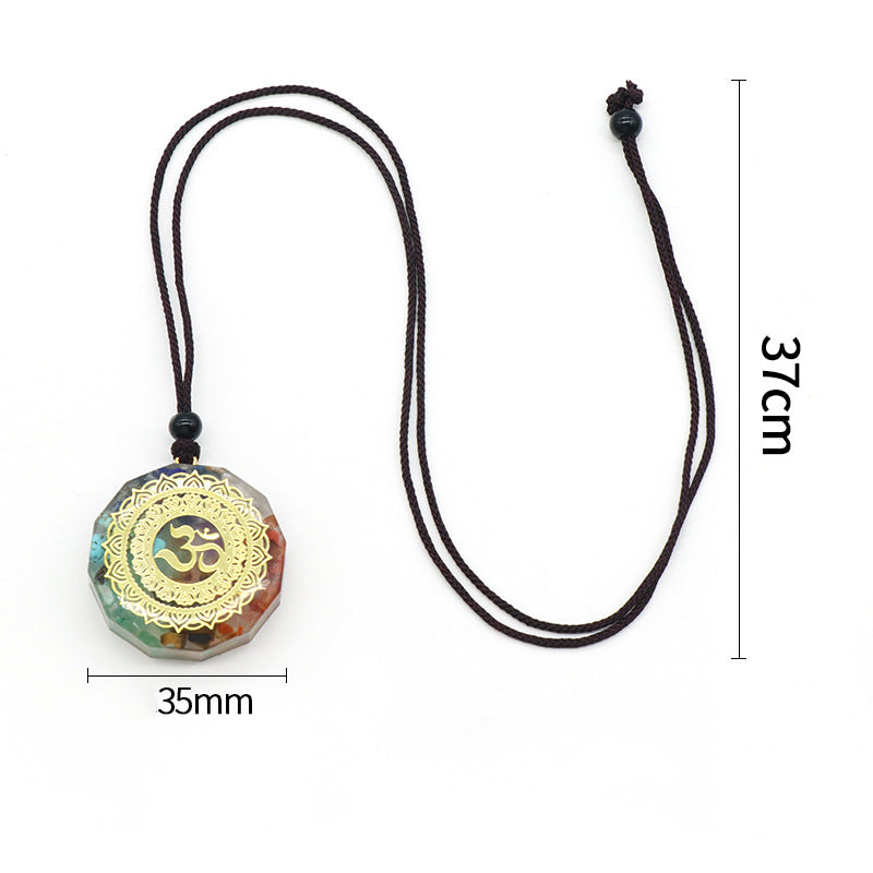 Chakra Chip Orgone Necklace