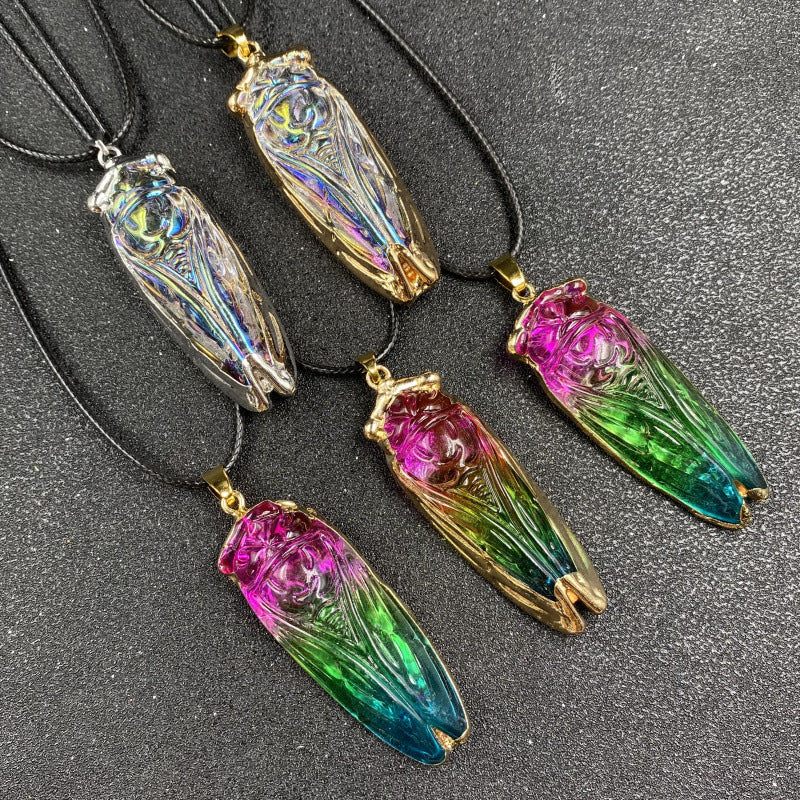 Melting Cicada Necklace