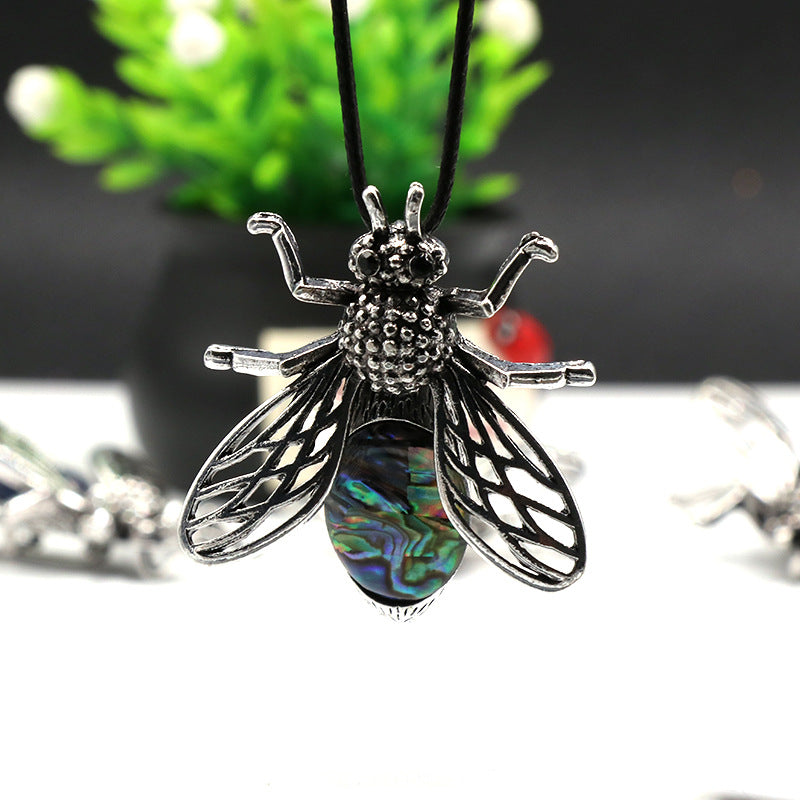 Crystal Bee Brooch&Pendant