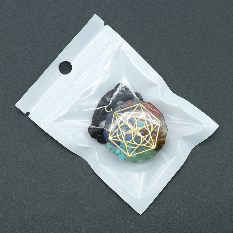 Chakra Chip Orgone Necklace