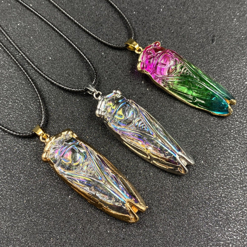 Melting Cicada Necklace