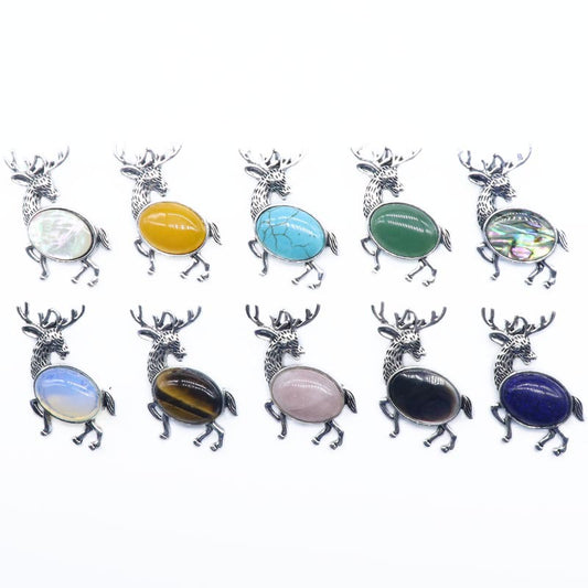 Deer Brooch&Pendant