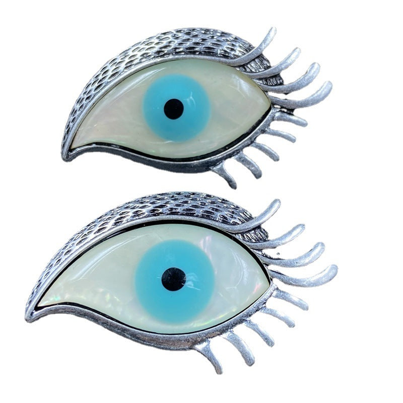 Abalone Shell Eye Brooch&Pendant