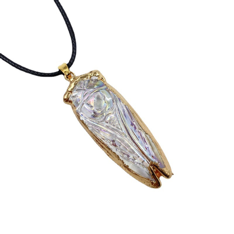 Melting Cicada Necklace