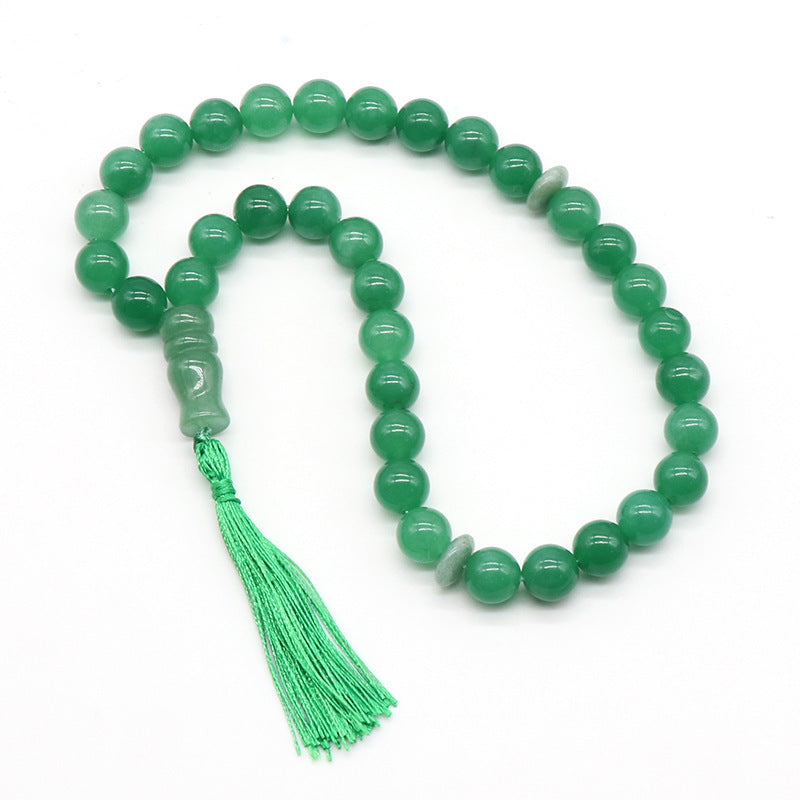 Crystal Prayer Beads Neckalce