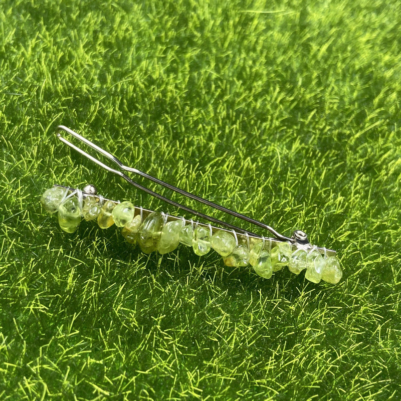 Crystal Chip Hair Clip