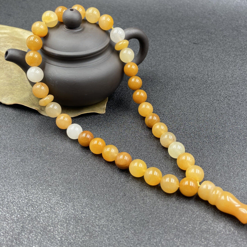 Crystal Prayer Beads Neckalce