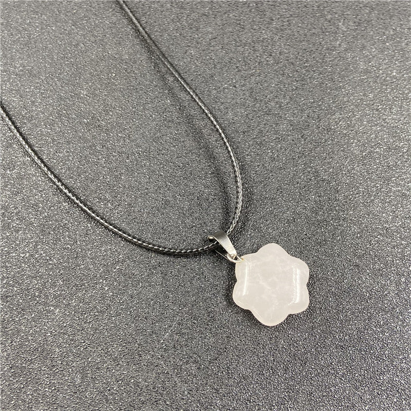 Crystal Flower Pendant