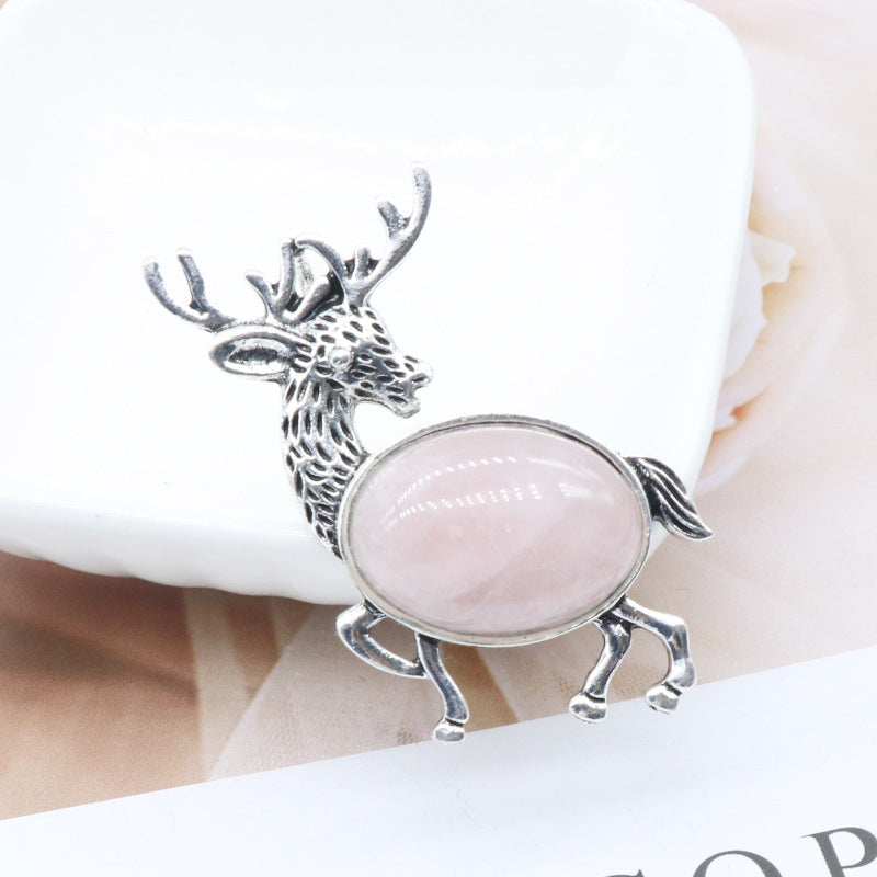 Deer Brooch&Pendant