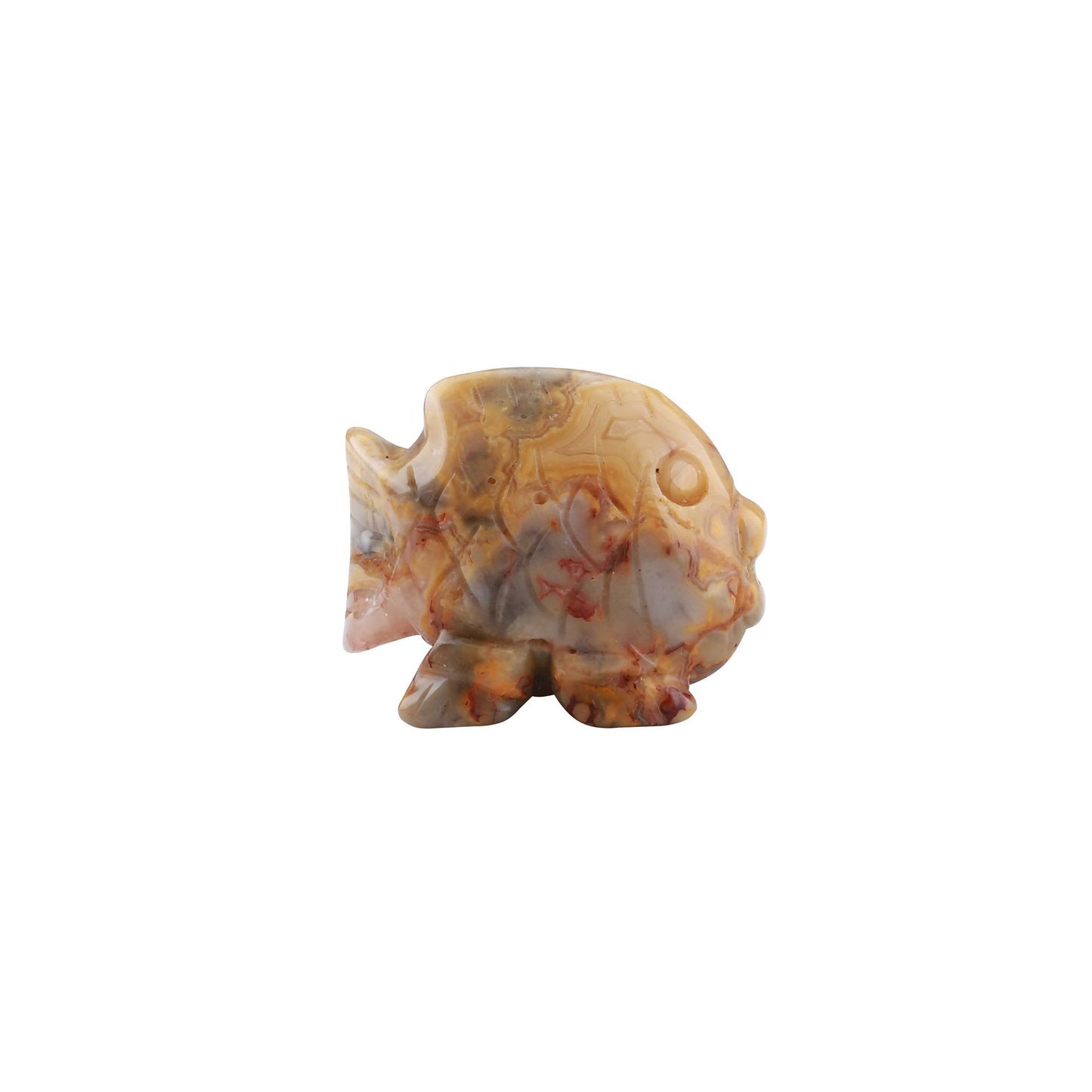 Fish Crystal Carving  1.5 inch