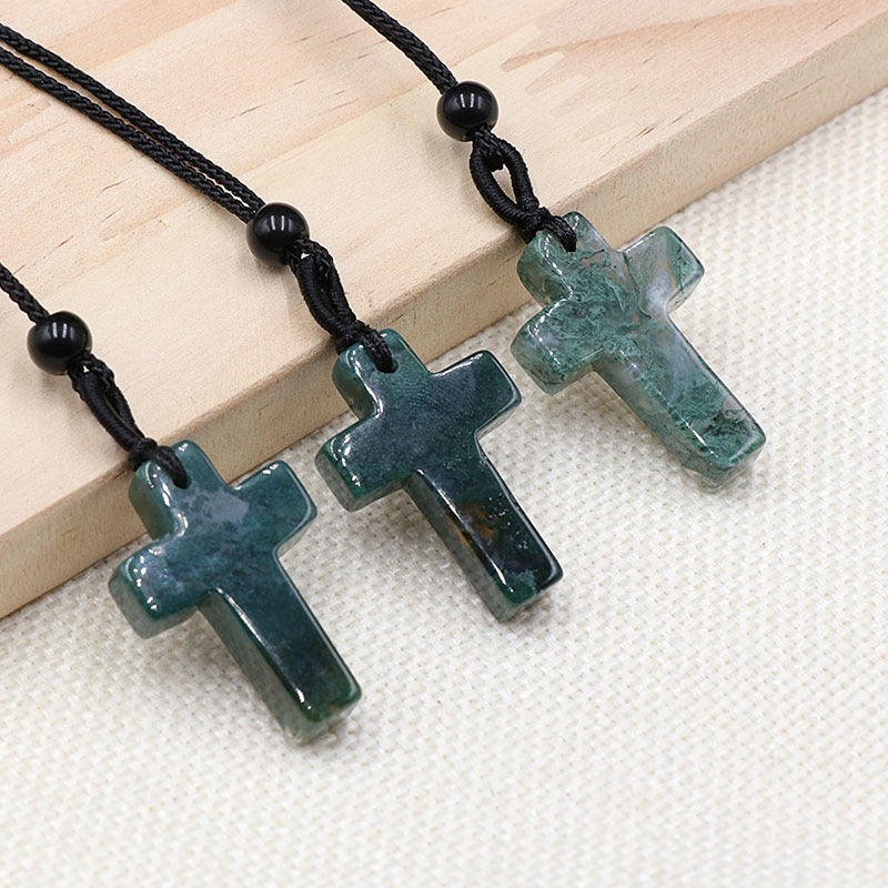 Crystal Cross Necklace