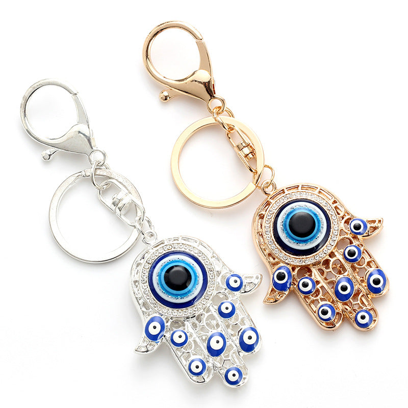 Evil Eye Charm Keychain