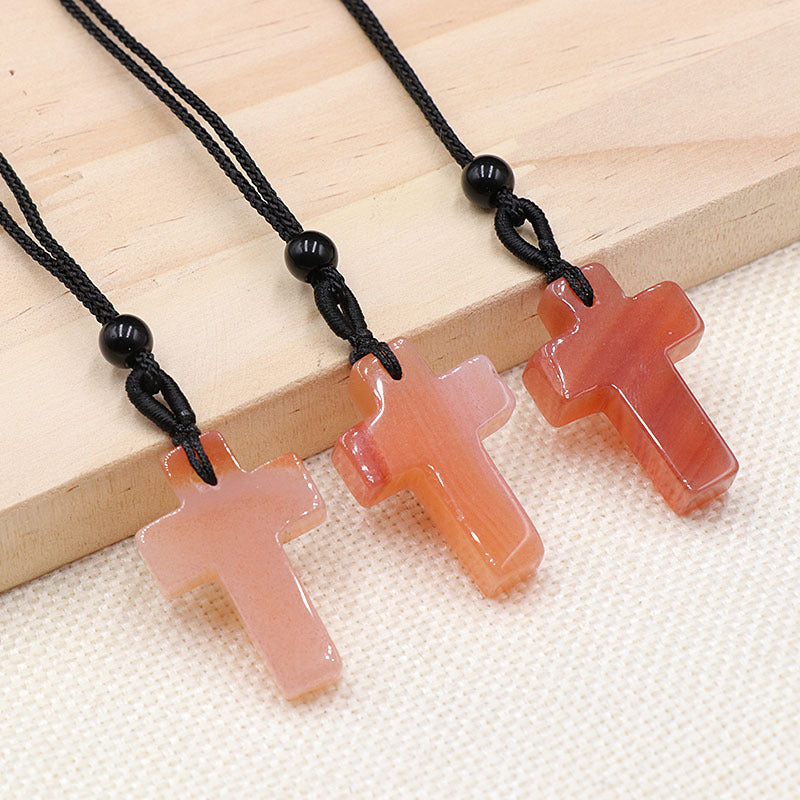 Crystal Cross Necklace