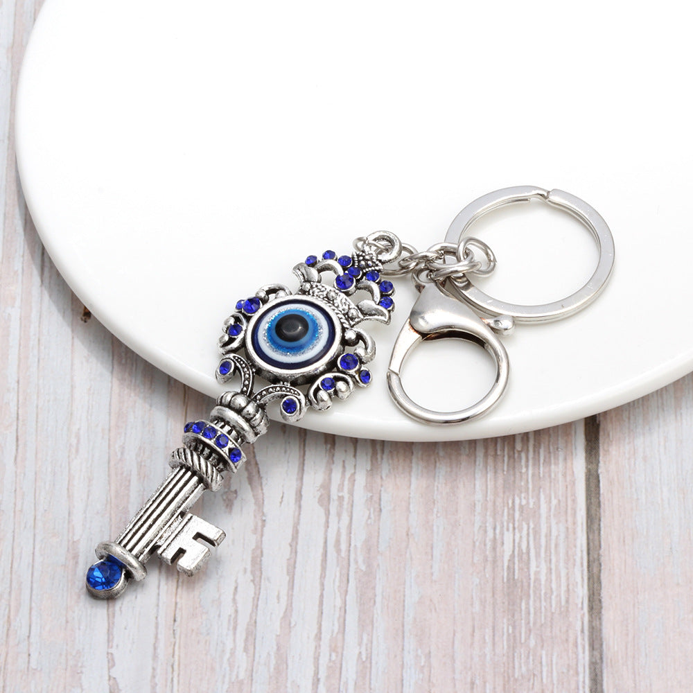 Evil Eye Charm Keychain