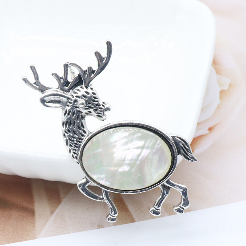 Deer Brooch&Pendant