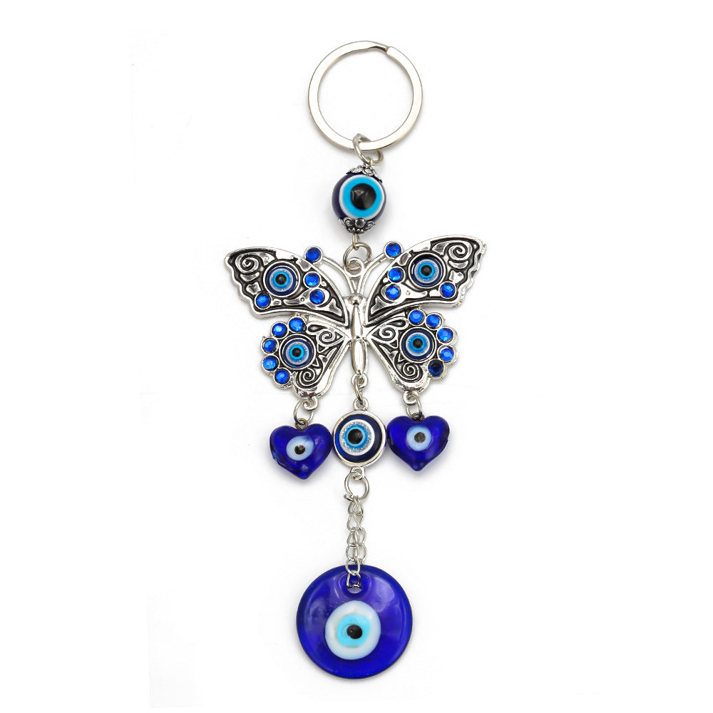 Evil Eye Charm Keychain