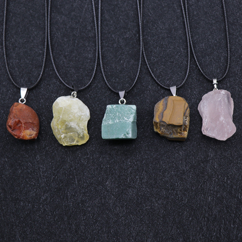 Raw Stone Necklace